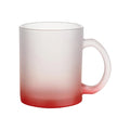 Jarro Esmerilado Neón 11oz Rojo