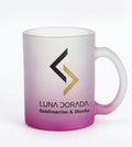 Jarro Esmerilado Neón 11oz Fucsia
