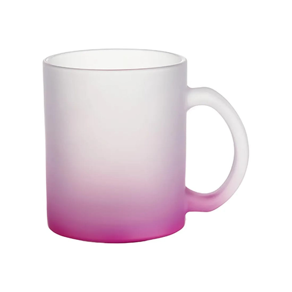 Jarro Esmerilado Neón 11oz Fucsia