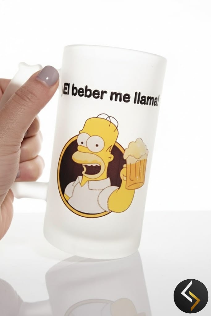 🍺 JARRO CERVECERO SUBLIMADO PERSONALIZADO – CALIDAD PREMIUM 🍺